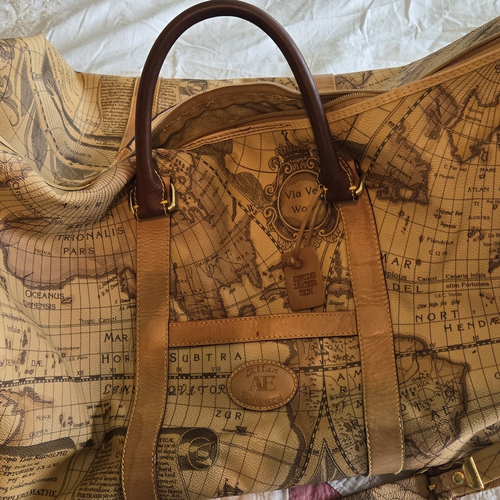 Allan Edward Travel Bag - Brown
